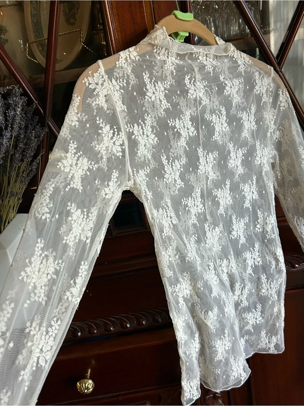 Free People Intimately Lace Lady Luxe Layering Top